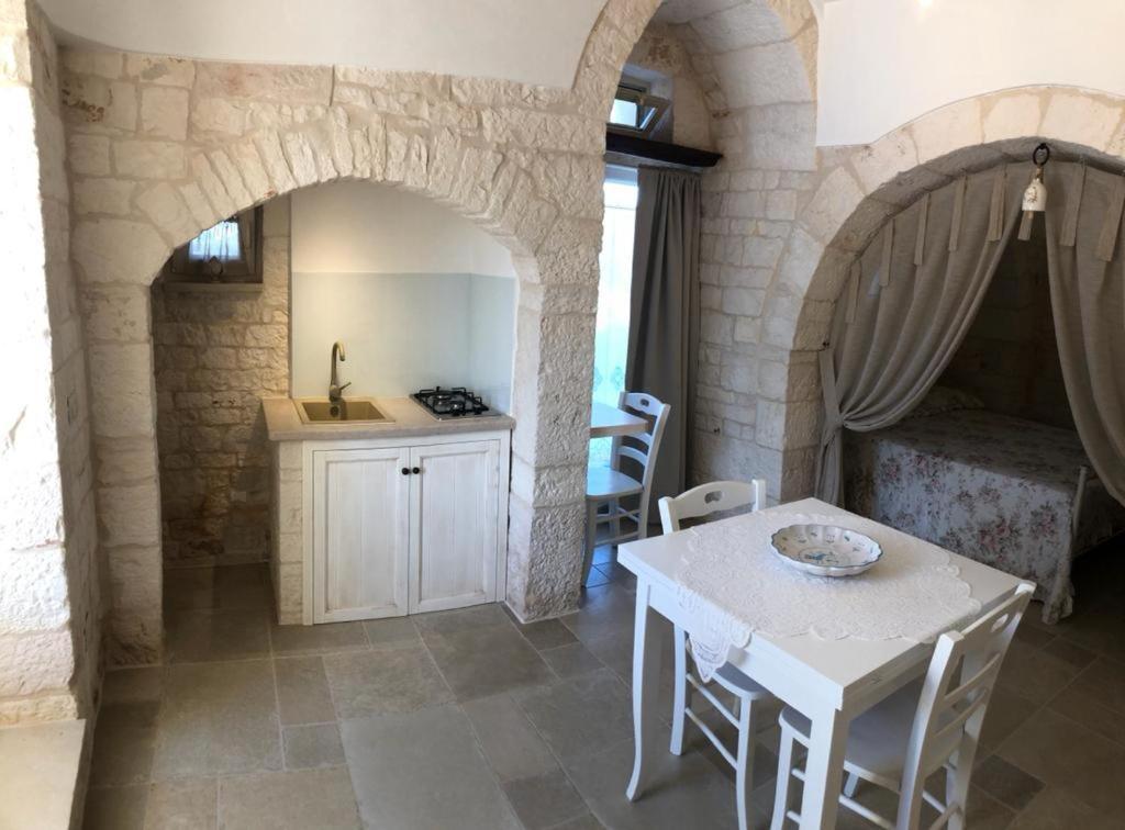 Trulli Le 2 Nicchie Villa โลโกโรตอนโด ภายนอก รูปภาพ